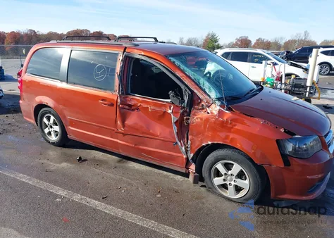 2012 Dodge Grand Caravan Sxt from USA, damaged, VIN 2C4RDGCG2CR211577